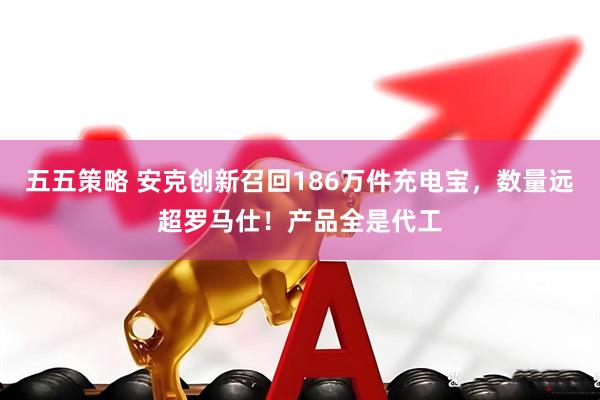 五五策略 安克创新召回186万件充电宝，数量远超罗马仕！产品全是代工