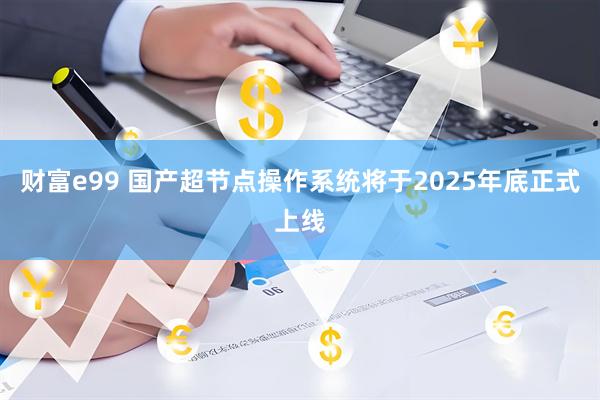 财富e99 国产超节点操作系统将于2025年底正式上线